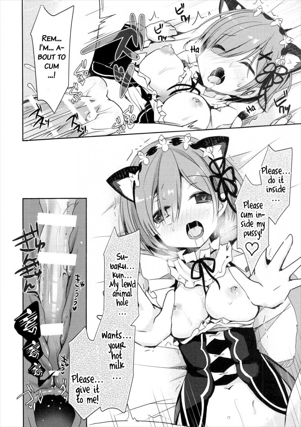 Hentai Manga Comic-Rem Nyan wa Hatsujouki-Read-21